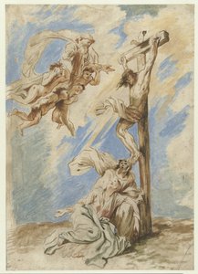 Cristo en la Cruz de Giovanni Benedetto Castiglione