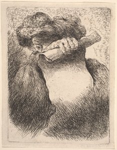Hombre con un pergamino de Giovanni Benedetto Castiglione