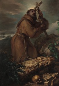 San Francisco en éxtasis, ca. 1650 de Giovanni Benedetto Castiglione