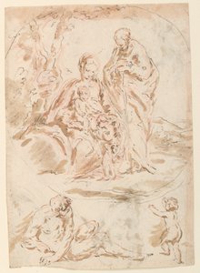 La Sagrada Familia de Giovanni Benedetto Castiglione