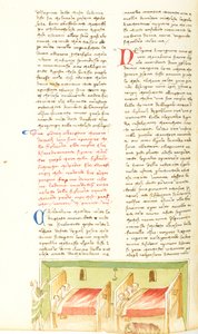 Decamerón, El doble error; Pinuccio engañando al posadero, Novena jornada, relato 6. de Giovanni Boccaccio
