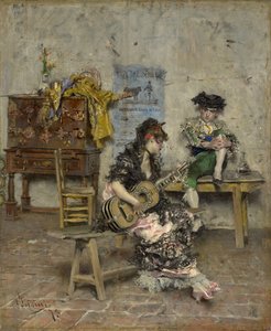 Un guitarrista, 1872 de Giovanni Boldini