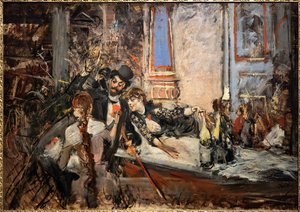 En el Folies Bergère de Giovanni Boldini