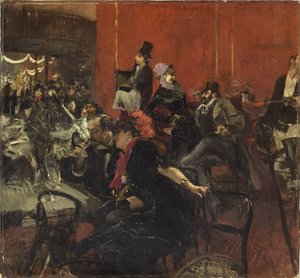 Escena de banquete, c. 1889