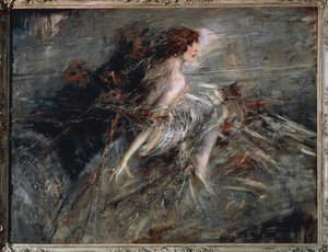 Italia, Roma, Retrato de la Marquesa Luisa Casati