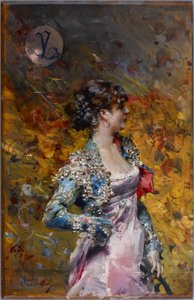 Dama con guitarra de Giovanni Boldini