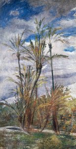 Palmeras y naranjos de Giovanni Boldini