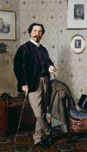 Retrato de Cristiano Banti con su bastón de Giovanni Boldini