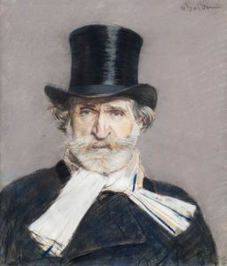 Retrato de Giuseppe Verdi de Giovanni Boldini