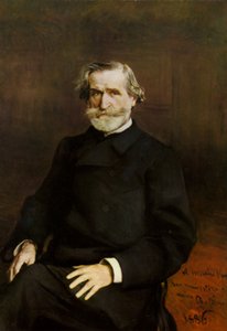 Retrato de Giuseppe Verdi