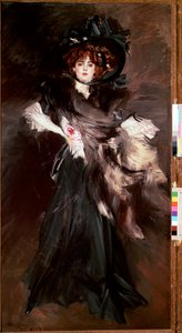 Retrato de Mademoiselle Lantelme de Giovanni Boldini