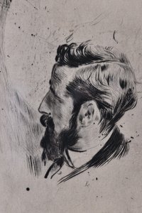 Retrato de Paul Helleu de Giovanni Boldini