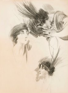 Tres Estudios para El Retrato de Dora di Rudinì Labouchère
