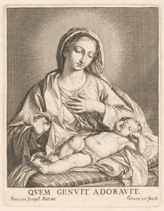 La Virgen y el Niño dormido de Giovanni Bottani, after Giuseppe Bottani