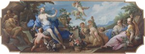 Aurora y Diana, o una alegoría de la primavera de Giovanni Camillo Sagrestani