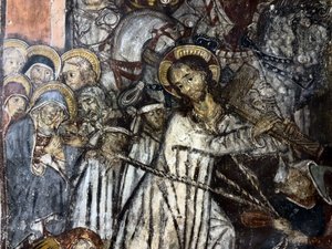 Oratorio de la Capilla de los Penitentes Blancos, Tende, 2024 (foto) de Giovanni Canavesio