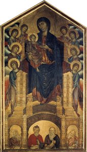 La Madonna en Majestad Maestà, 1285-1286