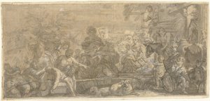 Adoración de los reyes de Giovanni Coli