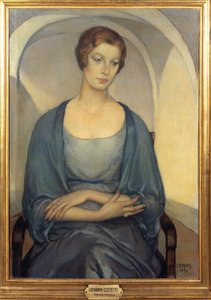 Mujer reflexiva de Giovanni Costetti