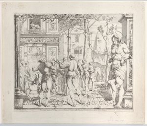 El martirio de San Cristóbal, Segundo Cuadro de Giovanni David