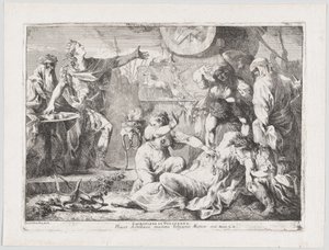 El sacrificio de Políxena, 1776 de Giovanni David