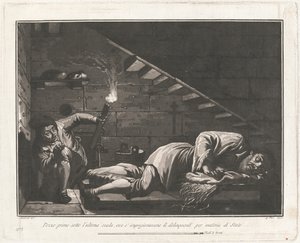 El "Pozo" para los Violadores de la Ley Estatal de Giovanni De Pian, after Francesco Galimberti