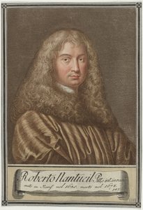 Retrato del artista Robert Nanteuil Retratos de artistas (título de la serie) de Giovanni Domenico Campiglia