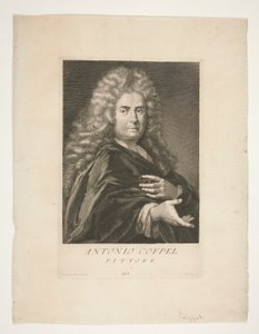 Retrato de Antoine Coypel de Giovanni Domenico Ferretti
