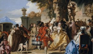 Un Baile en el Campo, ca. 1755