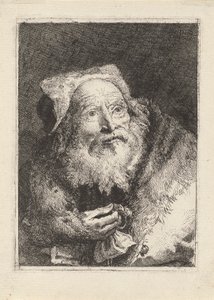 Anciano con Brazalete, de la Raccolta di Teste (Colección de Cabezas) de Giovanni Domenico Tiepolo