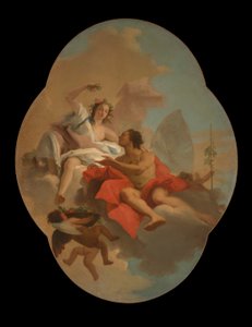 Flora y Céfiro de Giovanni Domenico Tiepolo