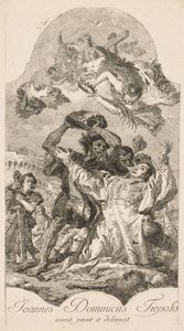 Martirio de San Esteban de Giovanni Domenico Tiepolo