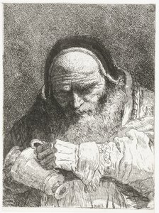 Papa con jarra Colección de cabezas (título de la serie) Raccolta di Teste (título de la serie) de Giovanni Domenico Tiepolo