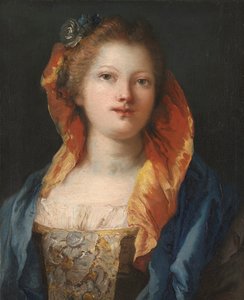 Retrato de una Mujer de Giovanni Domenico Tiepolo