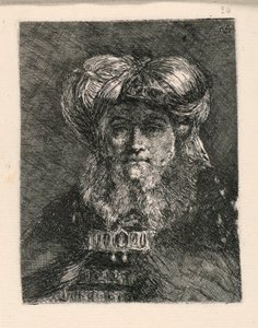Colección de cabezas de Giovanni Domenico Tiepolo