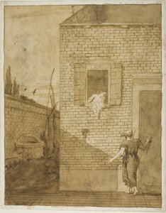 San Pedro y Rhoda de Giovanni Domenico Tiepolo