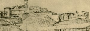 La ciudadela de Brescia, mediados-finales del siglo XVIII, 1928