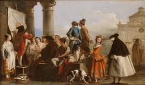 El narrador de Giovanni Domenico Tiepolo