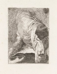 Turco visto desde atrás, de la Raccolta di Teste (Colección de cabezas) de Giovanni Domenico Tiepolo