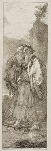 Dos hombres viejos de Giovanni Domenico Tiepolo