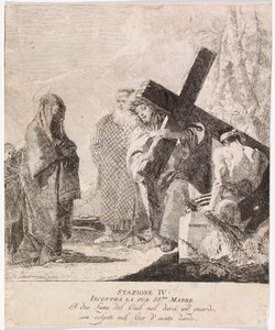 Via crucis - Estación IV. Jesús encuentra a su Madre