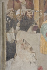 Crucifixión, 1495 (detalle)