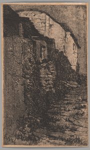 Bauco, cerca de Roma de Giovanni Fattori