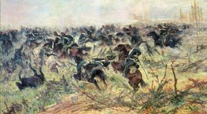 Carga de caballería de Giovanni Fattori