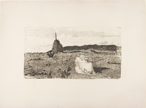 Vaca sagrada de Giovanni Fattori