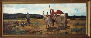 Italia, Florencia, Maremma Toscana, circa 1894 de Giovanni Fattori
