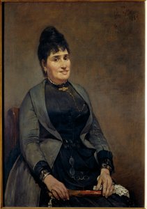 Italia, Florencia, Retrato de Marianna Bigazzi de Giovanni Fattori