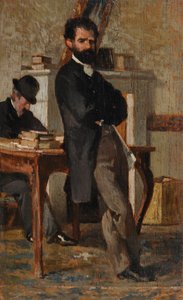 Retrato del abogado Silvestro Bongiovanni de Giovanni Fattori
