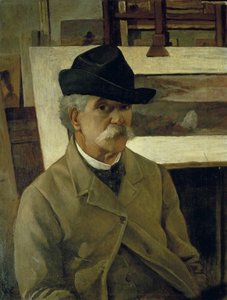Autorretrato de Giovanni Fattori