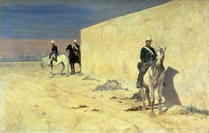El reloj (La pared blanca), c.1871
